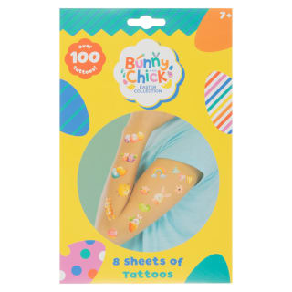 Easter Tattoos 8 Sheets