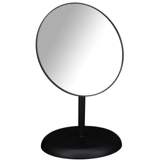 Mirror with Round Base - Matte Black