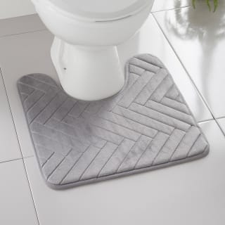 429376-embossed-chevron-memory-foam-pedestal-mat-grey-2