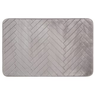 429378-embossed-chevron-foam-bathmat-grey-2
