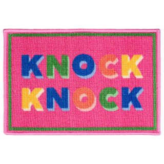 Knock Knock Washable Doormat