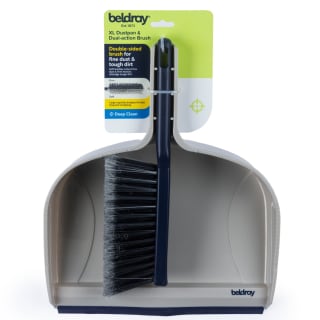 Beldray XL Dustpan & Dual-Action Brush