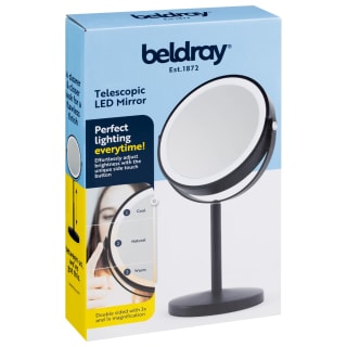 Beldray Telescopic LED Mirror