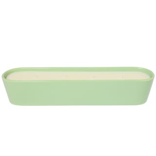 Oval Outdoor Candle - Green