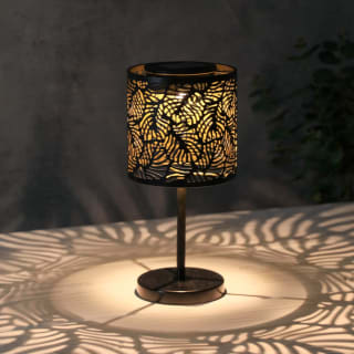 Mason & Jones Solar Powered Tropical Table Lamp