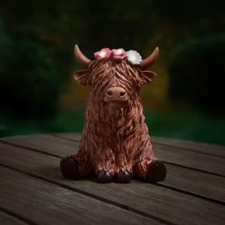 Solar Powered Highland Cow - Headband