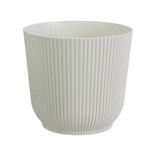 429752-modern-ribbed-plastic-plant-pot-cream-2