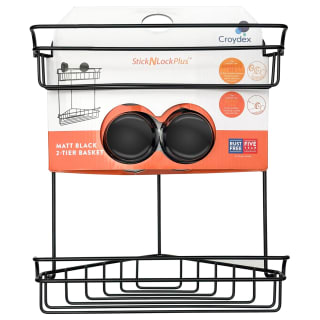 429763-croydex-2-tier-storage-basket-matte-black-2