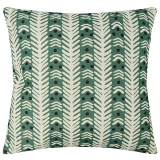 Green Geo Print Shower Proof Cushion