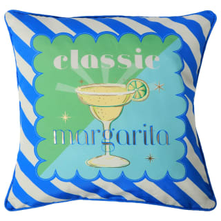 Margarita Foiled Showerproof Outdoor Cushion