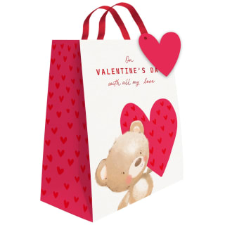 Valentine's Day Bear Gift Bag