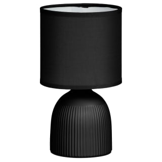 Mini Ribbed Lamp - Black