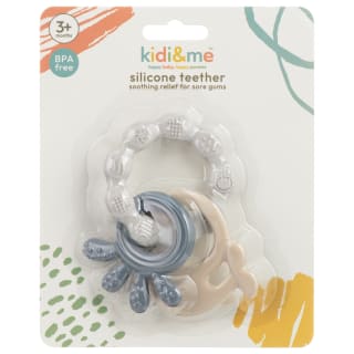 Silicone Teether - Blue