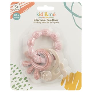 Silicone Teether - Pink