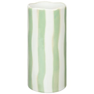 430359-ceramic-scallop-edge-vase-with-stripe-pattern-green