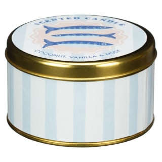 Large Tin Isle Life Candle - Sardines
