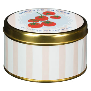 Large Tin Isle Life Candle - Tomato