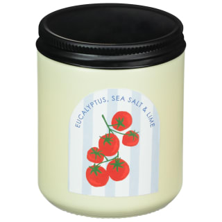 Matt Coloured Isle Life Candle - Tomato