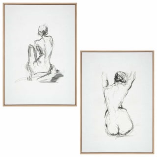Lady Sketch Print 50 x 70cm - Assorted