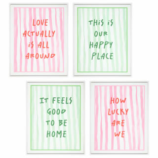 Quotation Art Print 40 x 50cm - Assorted