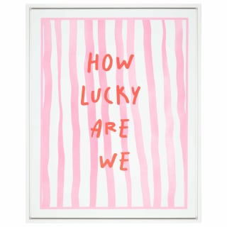 430466-quotation-canvas-40x50cm-how-lucky-are-we