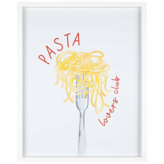 Printed Isle Life Wall Art - Pasta Lovers