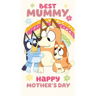 Mother's Day Best Mummy Bluey Card