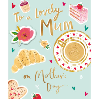 To a Lovely Mum Mother's Day Card