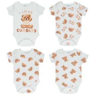 Baby Bodysuit 4pk