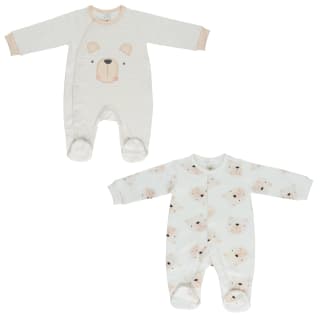 Baby Sleepsuit 2pk