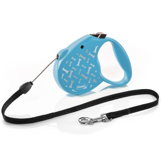 Flexi Lead Small Summer Pattern 5m - Blue