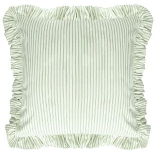 431243-green-stripe-frill-edge-cushion