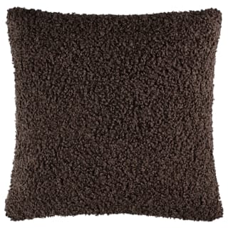 Large Boucle Cushion - Brown
