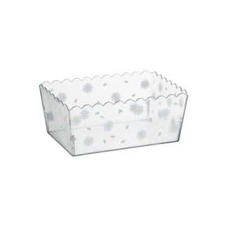 Daisy Scalloped Storage Tub - Medium