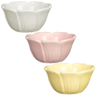 Flower Dip Bowls 3pk