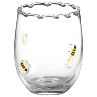Scallop Embossed Tumbler - Bee