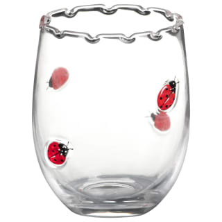 Scallop Embossed Tumbler - Ladybird