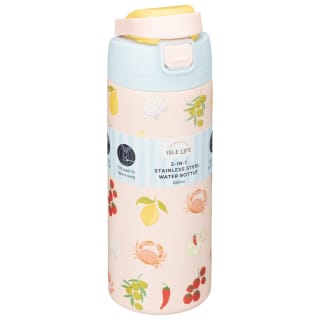 Isle Life 2 in 1 Stainless Steel Water Bottle 680ml