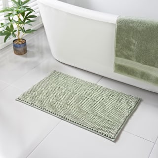 Signature Noodle Bath Mat - Sage