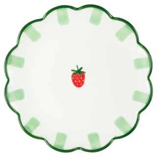Strawberry Embossed Plate