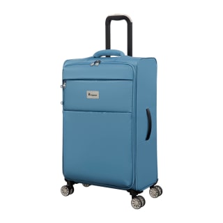 IT Lightweight Soft Shell Suitcase 72cm - Blue