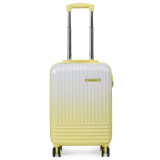 Ombre Linear Cabin Suitcase 55cm - Yellow