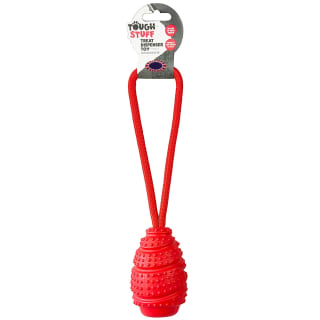 Tough Stuff Treat Dispenser Toy - Red