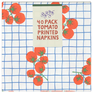 Tomato Printed Napkins 40pk
