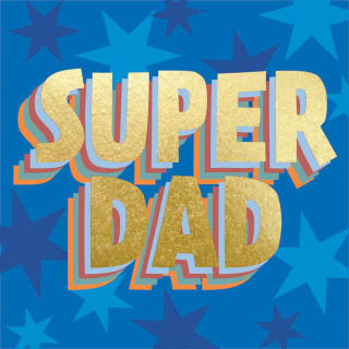 Father's Day Card - Super Dad