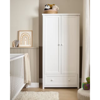 Kidi & Me 2 Door 1 Drawer Wardrobe