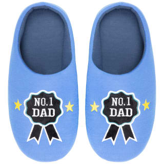 Father's Day Slippers - No1 Dad