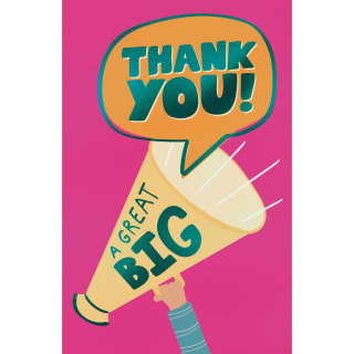 Thank You Teacher Card - Shout Out