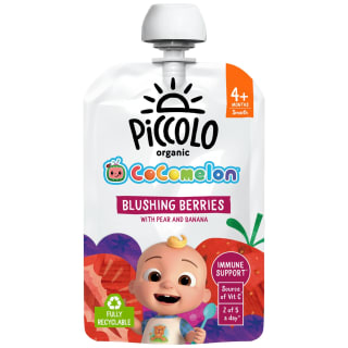 Piccolo Organic Pouch 100g - Bushing Berries with Pear & Banana