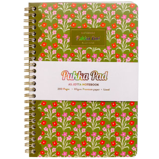 Pukka Ditsy A5 Jotta Notebook - Green